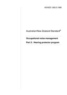 AS/NZS 1269.3-1998