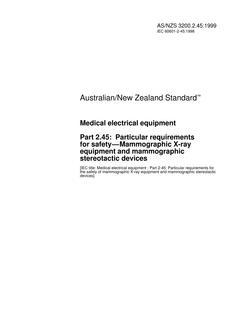 AS/NZS 3200.2.45-1999