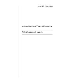 AS/NZS 2538-1995