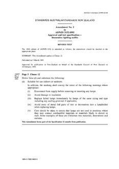 AS/NZS 3152-1992 AMDT 2