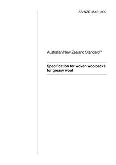 AS/NZS 4546-1999