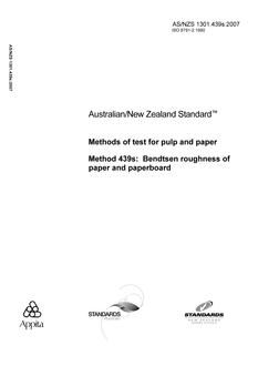 AS/NZS 1301.439S-2007