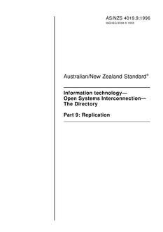AS/NZS 4019.9-1996