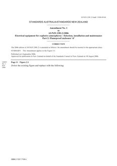 AS/NZS 2381.2-2006 AMDT 1