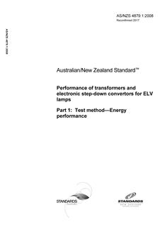 AS/NZS 4879.1-2008