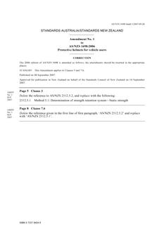 AS/NZS 1698:2006 AMDT 1