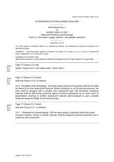 AS/NZS 3500.4.2:1997 AMDT 1