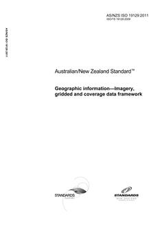 AS/NZS ISO 19129:2011