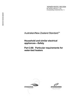 AS/NZS 60335.2.66:2004