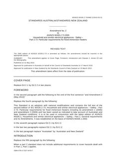 AS/NZS 60335.2.73:2005 AMDT 2