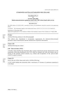 AS/NZS 4365:2002 AMDT 2