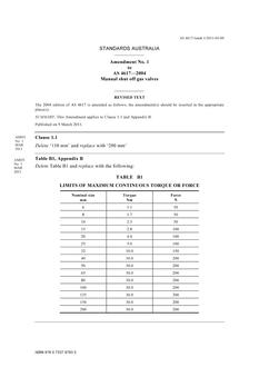 AS 4617-2004 AMDT 1