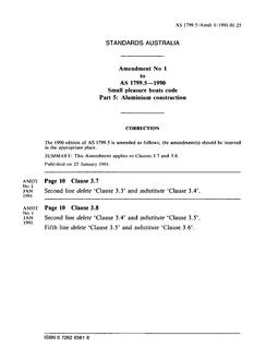 AS 1799.5-1990 AMDT 1