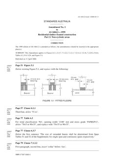 AS 1684.2-1999 AMDT 1