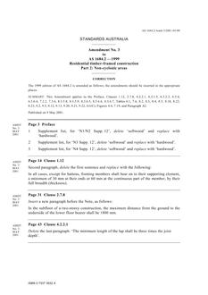 AS 1684.2-1999 AMDT 3