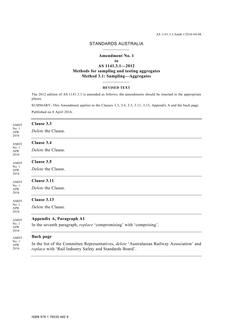 AS 1141.3.1-2012 Amd 1:2016