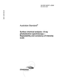 AS ISO 24237-2006