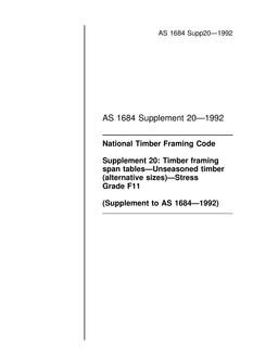 AS 1684 SUPP 20-1992