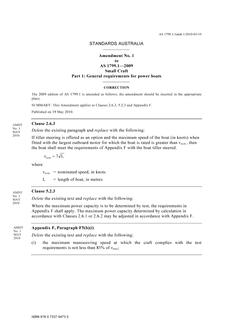 AS 1799.1-2009 AMDT 1