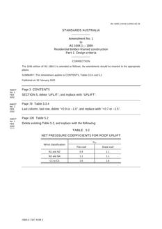 AS 1684.1-1999 AMDT 1