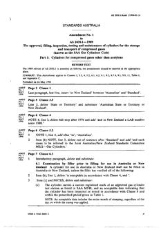 AS 2030.1-1989 AMDT 1