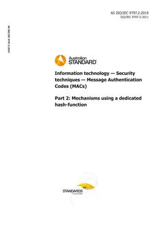 AS ISO/IEC 9797.2:2019