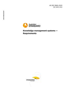 AS ISO 30401:2019