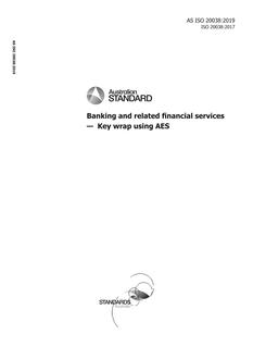 AS ISO 20038:2019