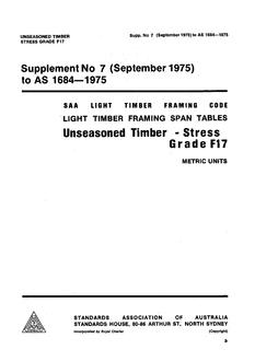 AS 1684 SUPP 7-1975