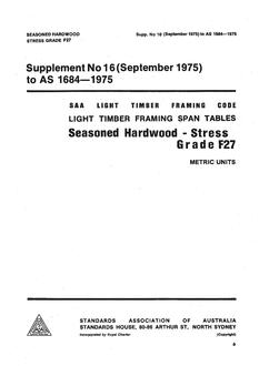AS 1684 SUPP 16-1975