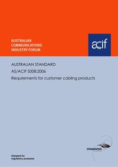 AS ACIF S008-2006