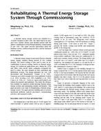 SE-99-18-3 — Rehabilitating A Thermal Energy Storage System Through Commissioning
