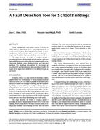 CH-99-05-1 — A Fault Detection Tool for School Buildings
