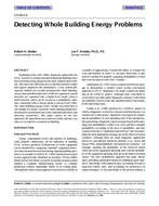 CH-99-05-4 — Detecting Whole Building Energy Problems