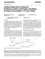 4271 — Airflow Reduction to Improve Building Comfort and Reduce Building Energy ConsumptionÃ¢Â€Â”Case Study