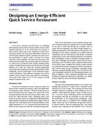 CH-99-20-1 — Designing an Energy-Efficient Quick Service Restaurant