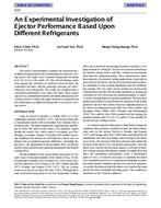4193 — An Experimental Investigation of Ejector Performance Based Upon Different Refrigerants