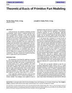 4209 — Theoretical Basis of Primitive Part Modeling