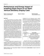 AC-02-07-2 — Performance and Energy Impact of Installing Glass Doors on an Open Vertical Deli/Dairy Display Case