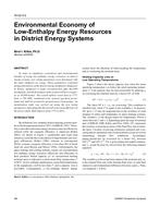 HI-02-03-2 — Environmental Economy of Low-Enthalpy Energy Resources in District Energy Systems