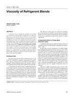 HI-02-07-1 (RP-1142) — Viscosity of Refrigerant Blends