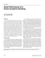 HI-02-20-5 — Early Performance of a Green Academic Building