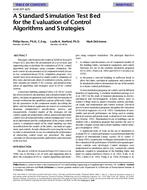 4140 (RP-825) — A Standard Simulation Test Bed for the Evaluation of Control Algorithms and Strategies