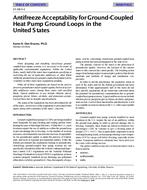 SF-98-05-3 — Antifreeze Acceptability for Ground-Coupled Heat Pump Ground Loops in the United States