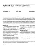 Optimal Design of Building Envelopes