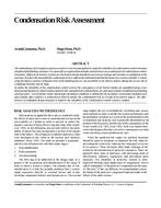 Condensation Risk Assessment