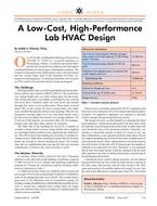 A Low-Cost, High Performance Lab HVAC Design