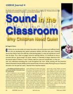 Sound in the Classroom: Why Children Need Quiet