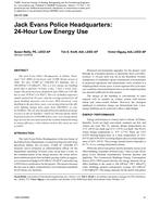 DA-07-006 Jack Evans Police Headquarters: 24-Hour Low Energy Use