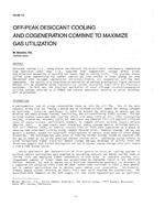 DA-88-01-5 — Off-Peak Desiccant Cooling and Cogeneration Combine to Maximize Gas Utilization